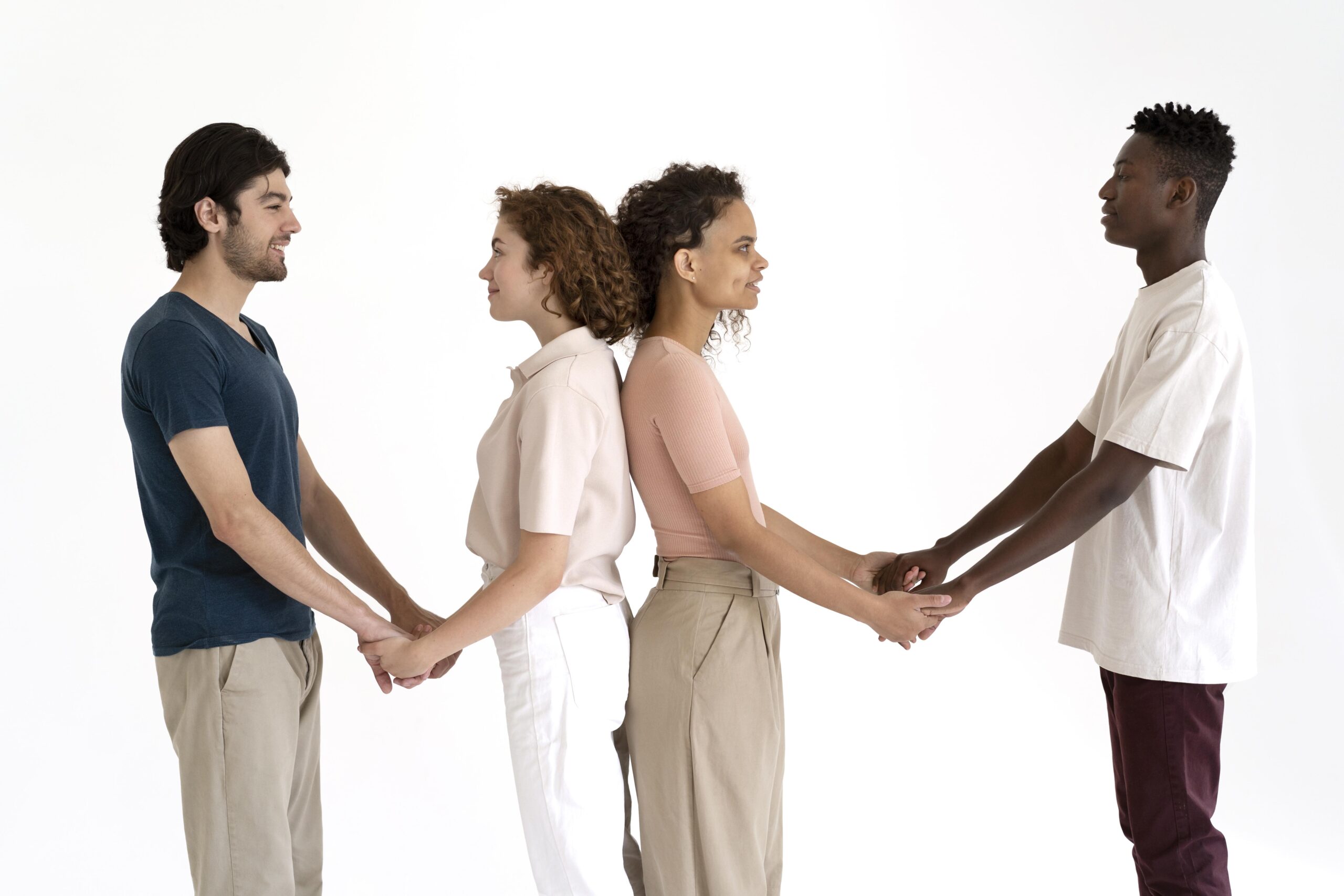 close-up-people-getting-stronger-together